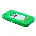 Wholesale iPhone 4S/4 3D Penguin Case  (Lime Green)